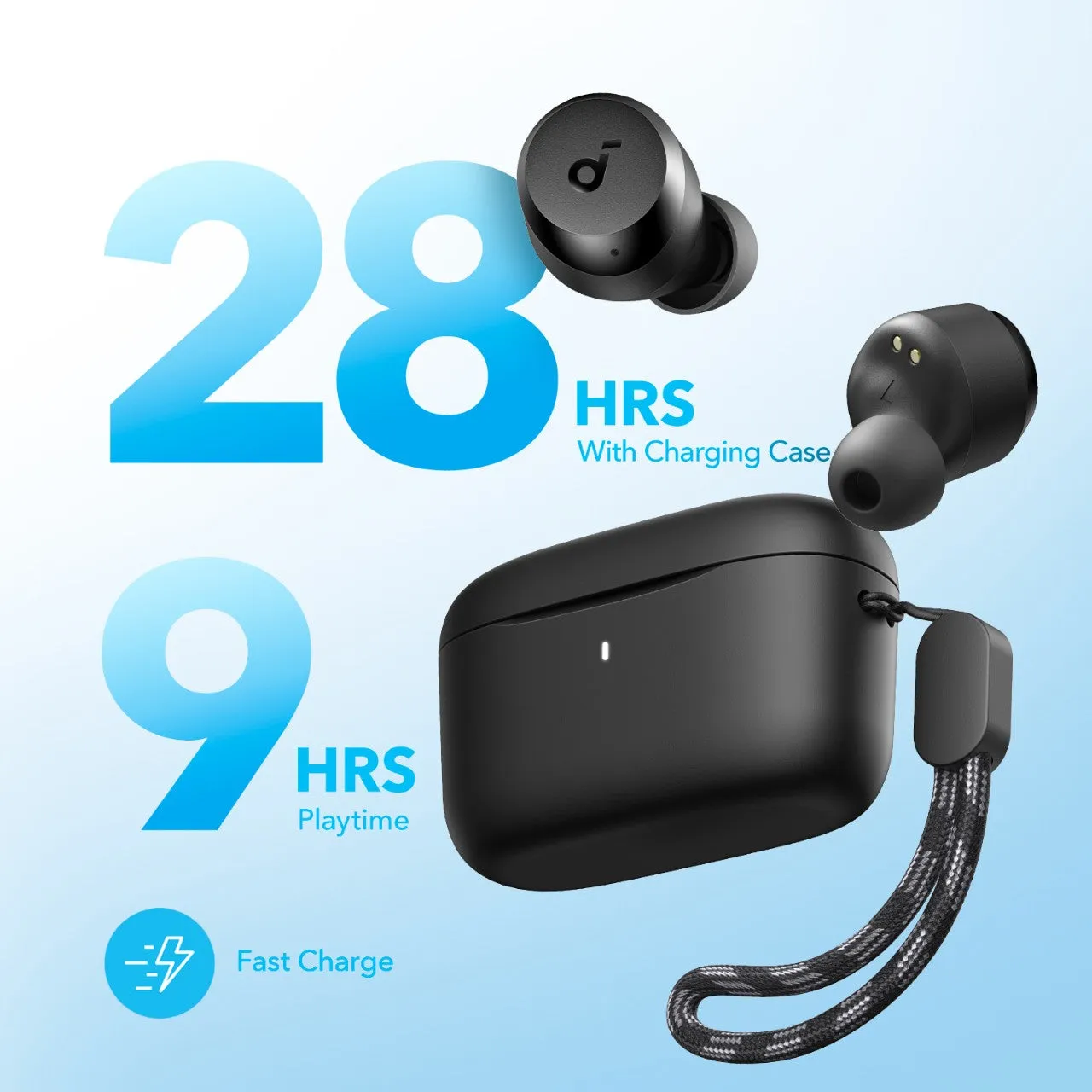 Anker Soundcore A25I True Wireless Bluetooth Earbuds - Black