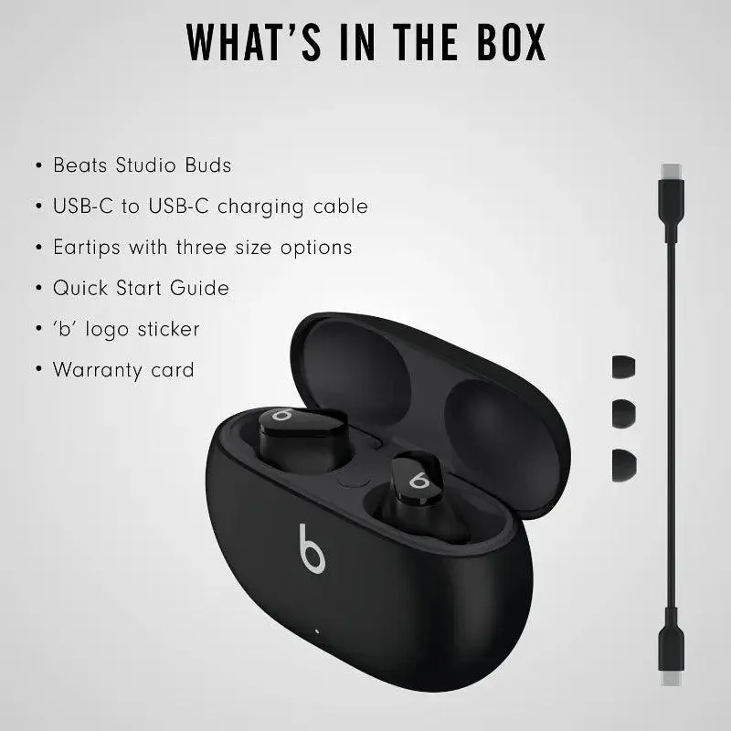 Beats Studio Buds True Wireless Earphones Black