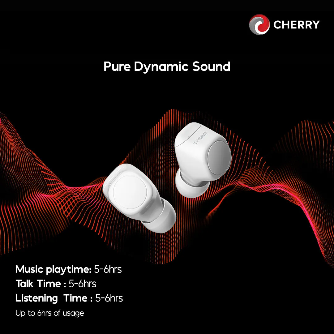 CHERRY Capsule Earbuds