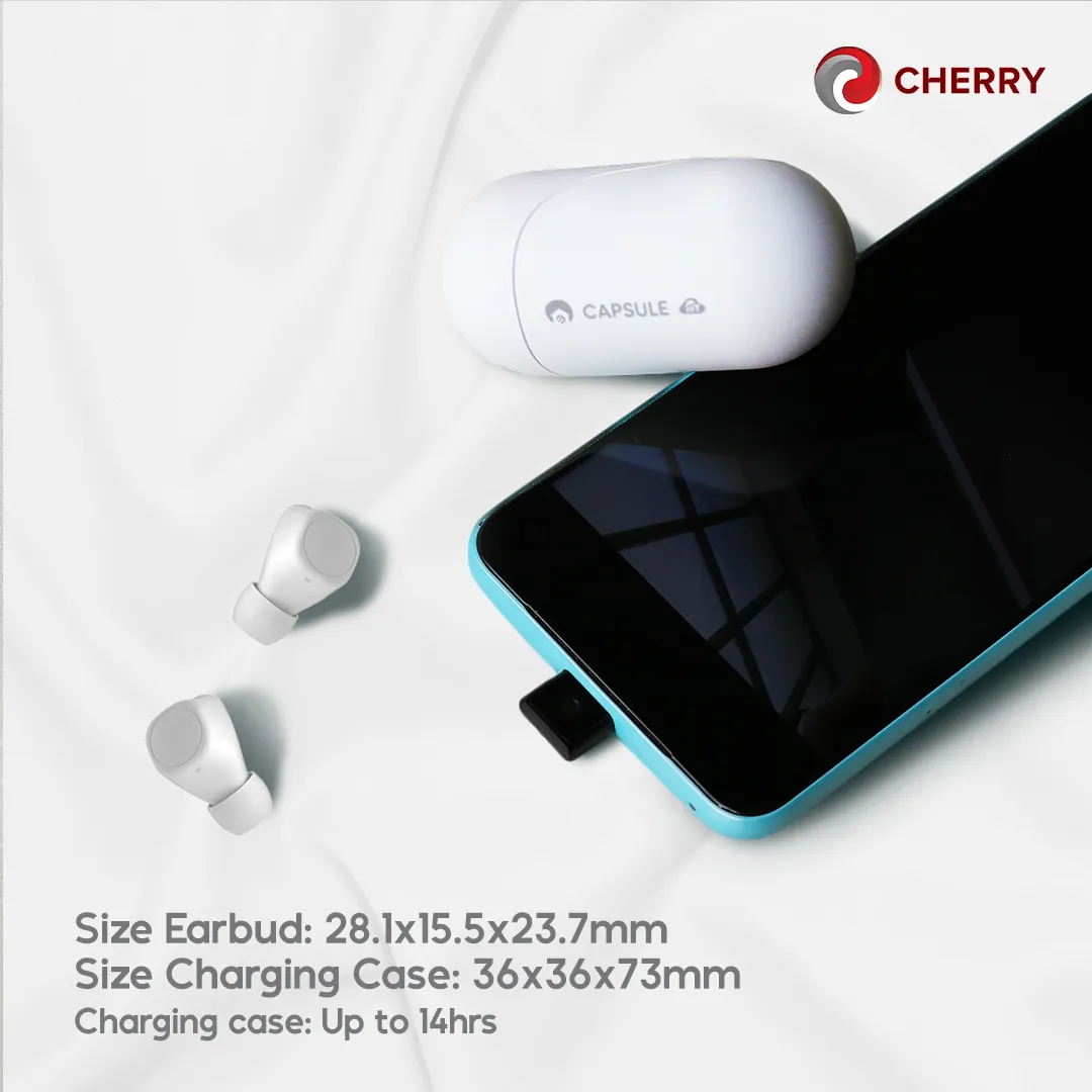 CHERRY Capsule Earbuds