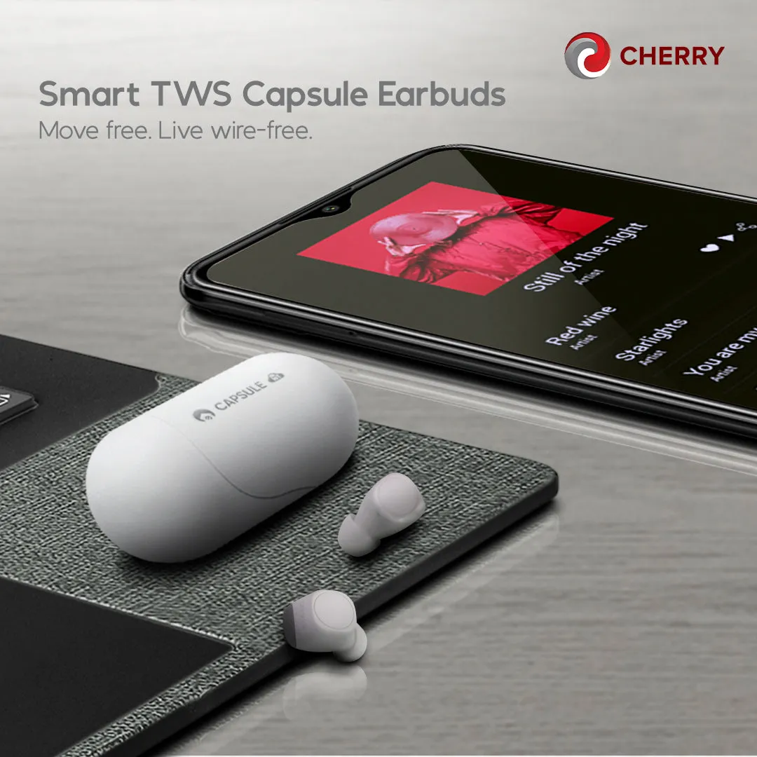 CHERRY Capsule Earbuds