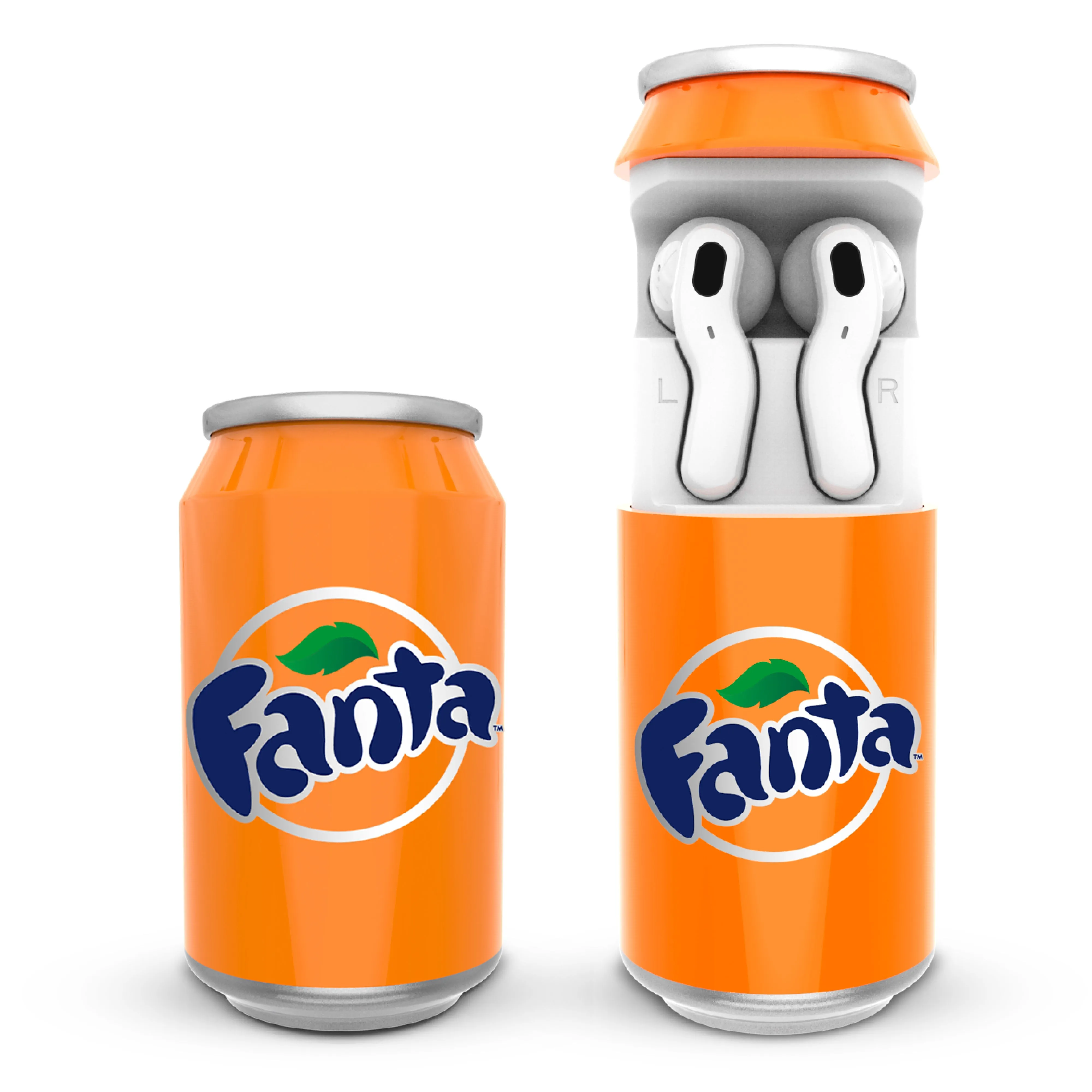 Coca-Cola Wireless Earbuds with Can Shaped Charging Case