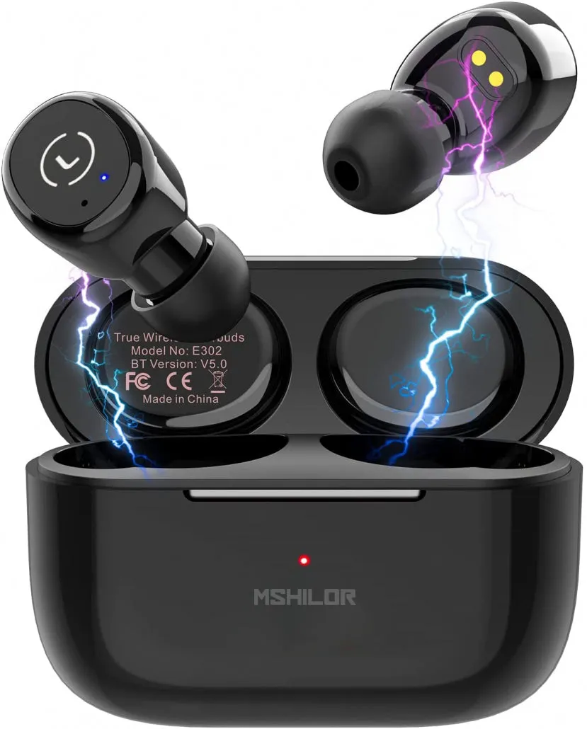 E302pro True Active Noise Cancellation Wireless IPX8 Waterproof Earbuds