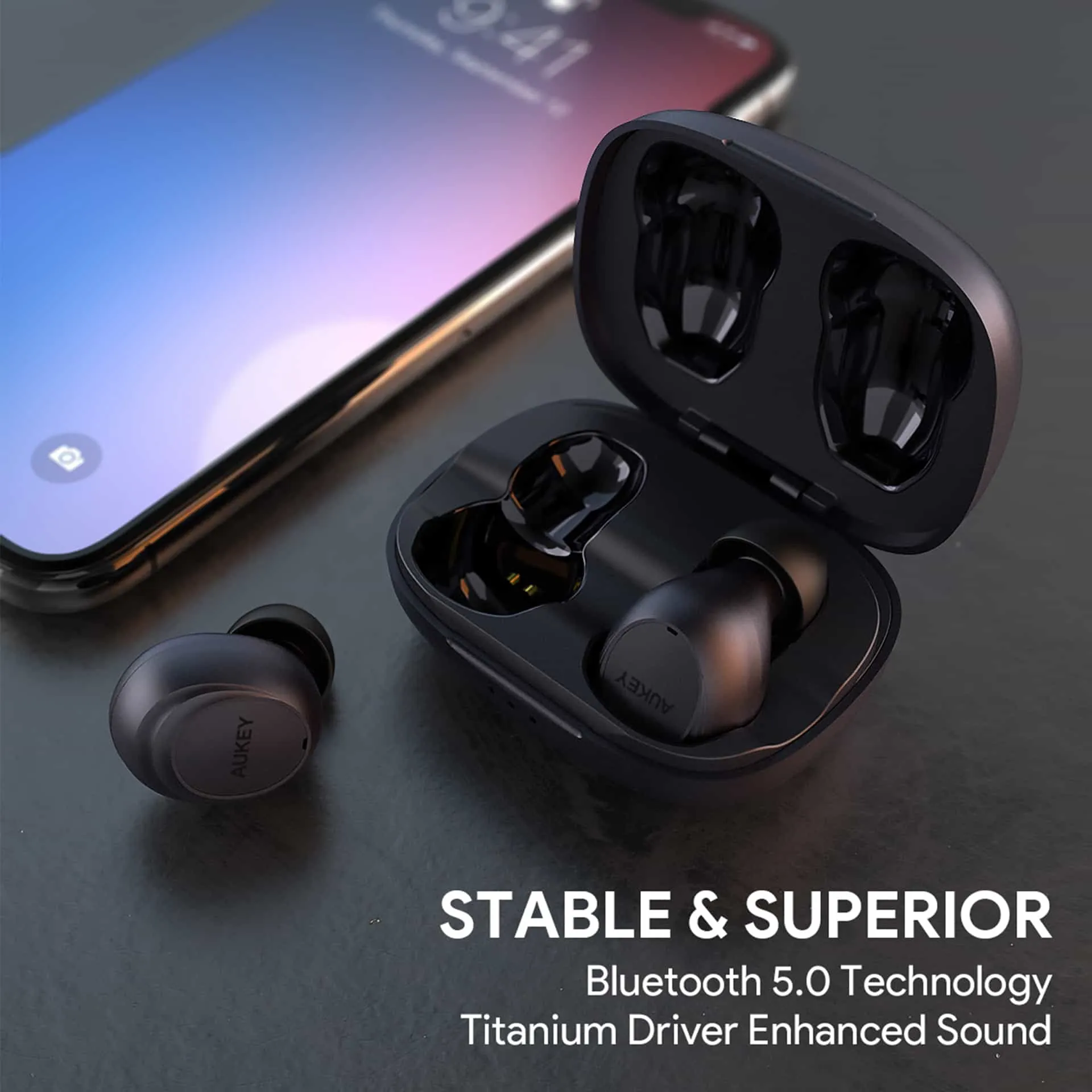 EP-K05 Bluetooth 5.0 IPX5 TWS True Wireless Earbuds