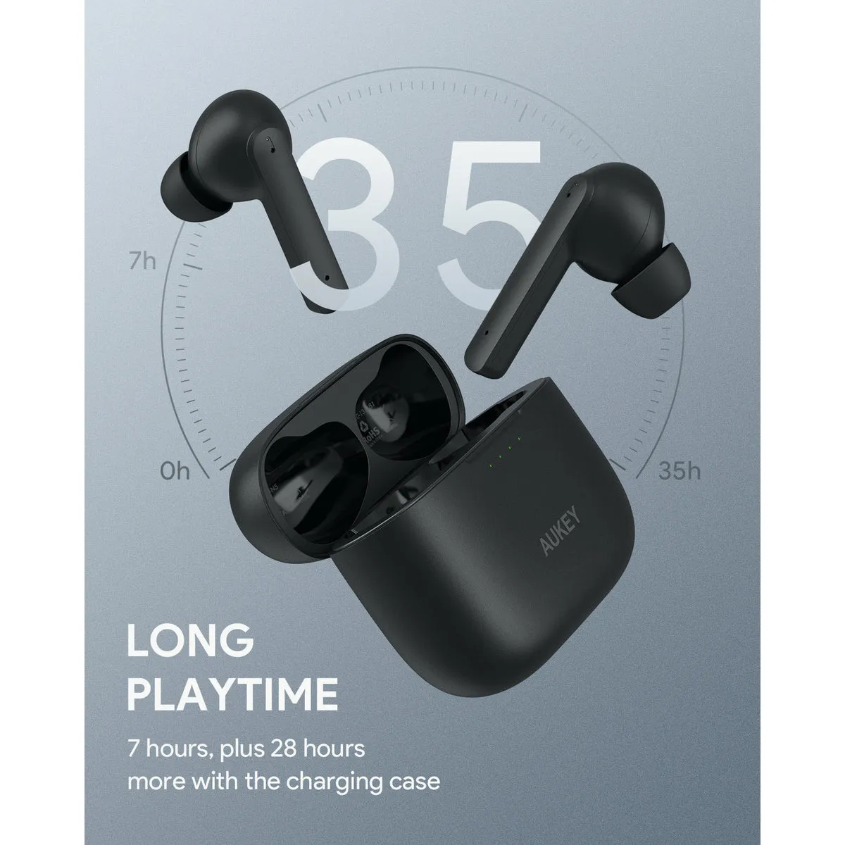 EP-N5 Hybrid Active Noise Cancelation Wireless Earbuds