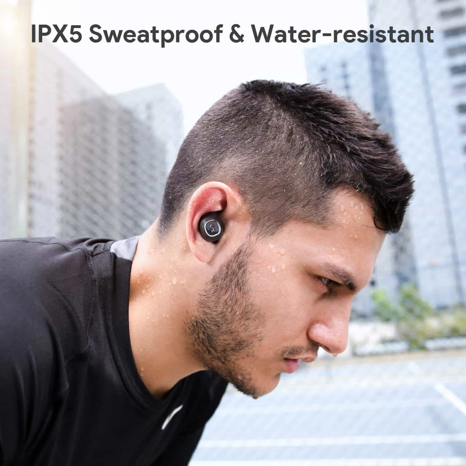 EP-T10 Lite Key Series IPX5 BT 5.0 TWS True Wireless Earphone with Touch Control