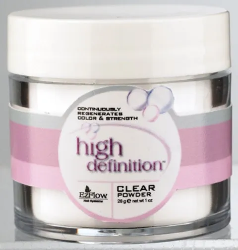 EZ Flow HD Clear Acrylic Powder - .75 oz.