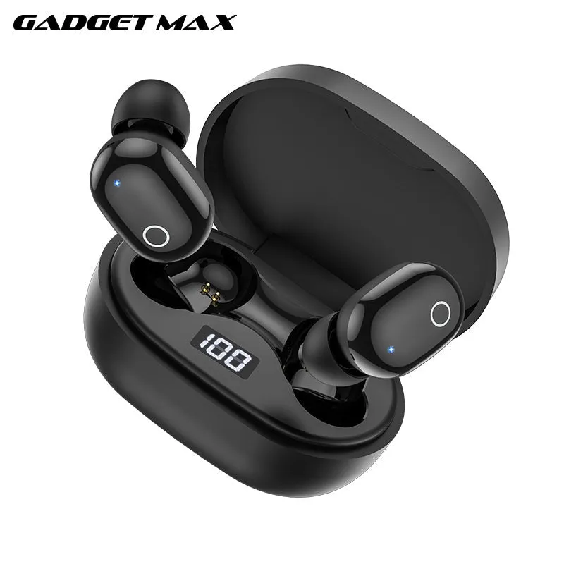 GADGET MAX GM11 TRUE WIRELESS BLUETOOTH HEADSET (V5.1), Wireless Bluetooth Earbuds, TWS Earbuds , Wirless Earbuds