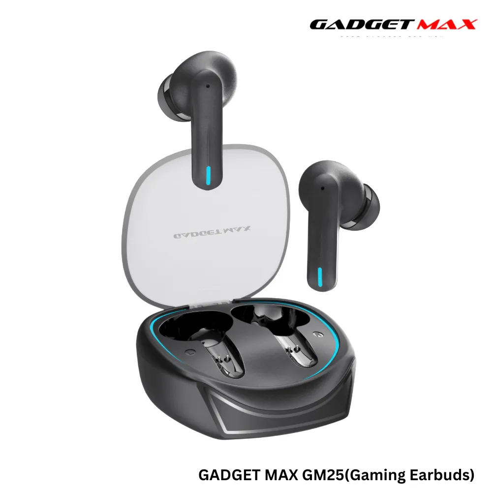 GADGET MAX GM25 Gaming Wireless True Wireless TWS Earbuds - Black