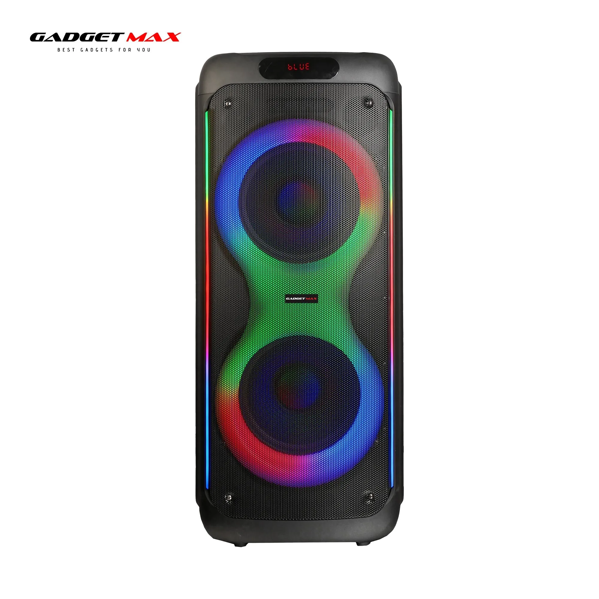 GADGET MAX GMPT-80 PARTY BOX 80W (10"*2) BLUETOOTH SPEAKER