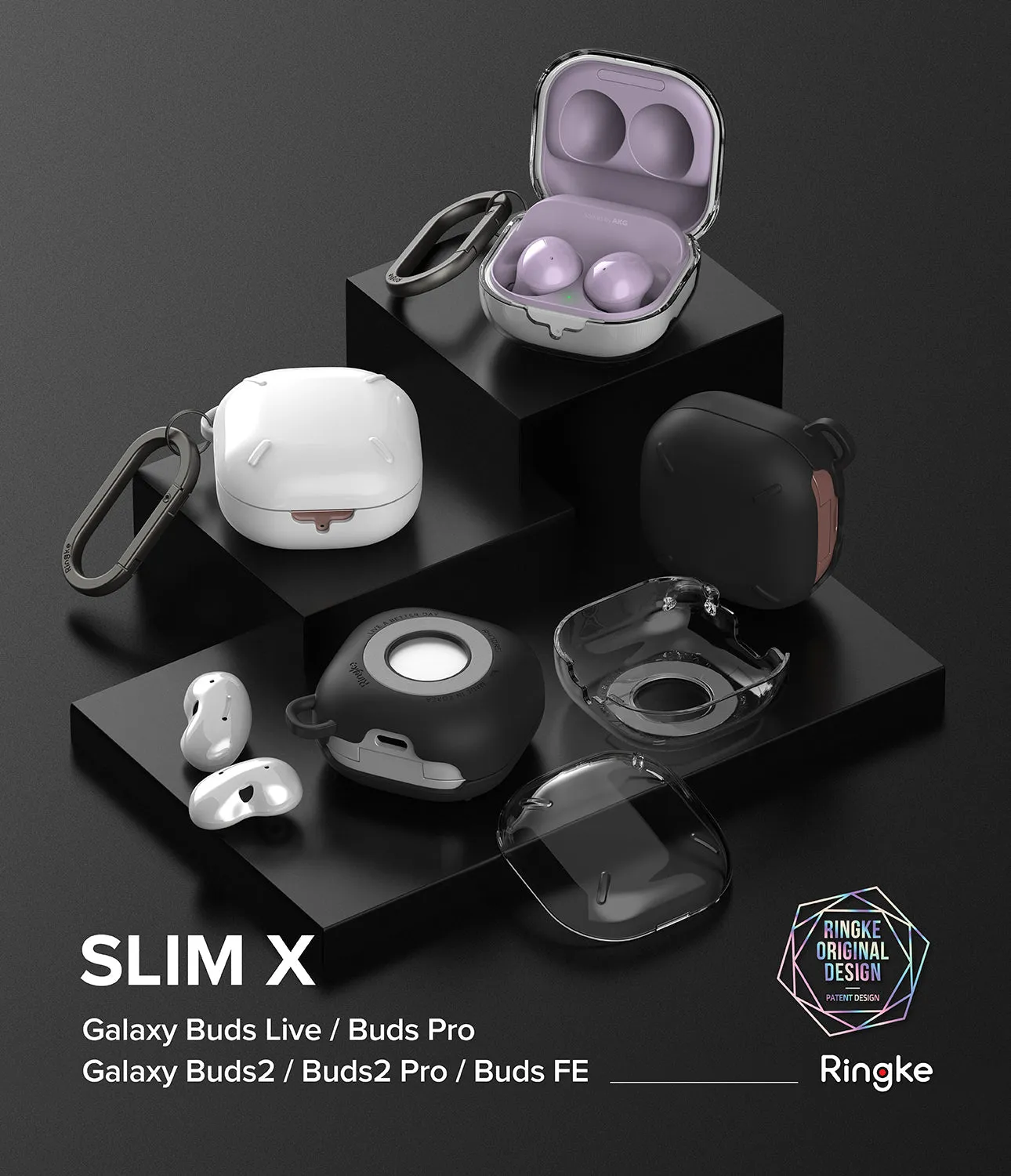 Galaxy Buds FE / 2 Pro / Buds 2 / Galaxy Buds Pro / Live Case | Slim-X