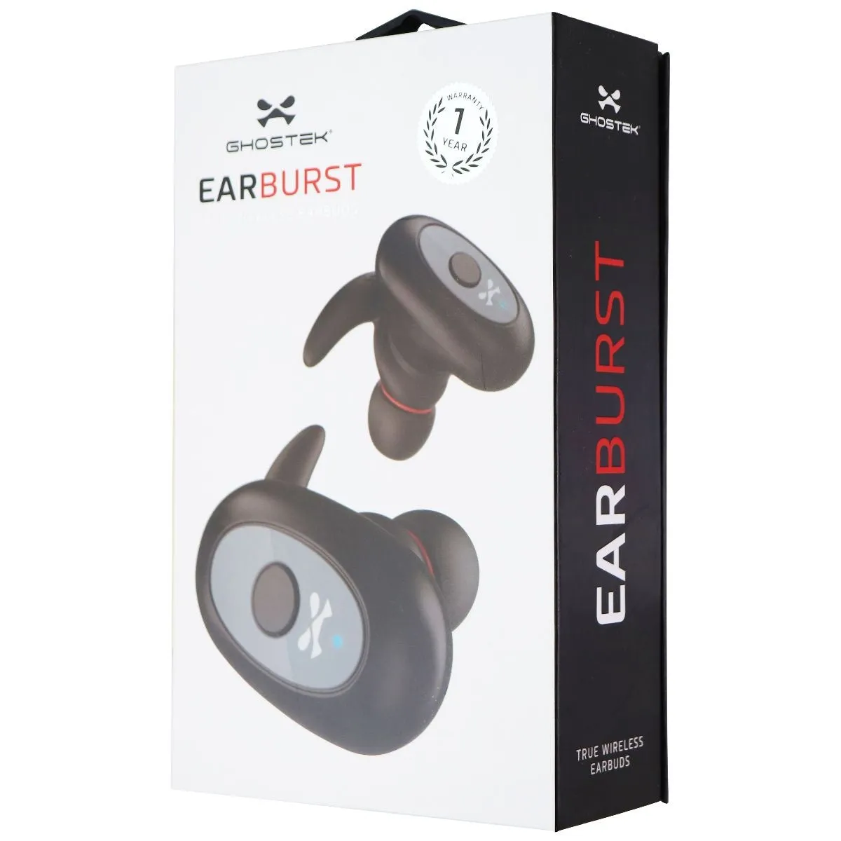 Ghostek EarBurst True Wireless Bluetooth EarBud Headphones - Black