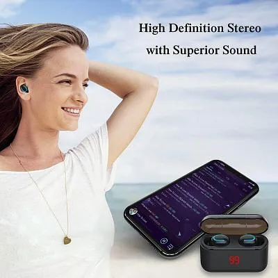 HBQ Q32 LED Stereo Mini Wireless Earbuds