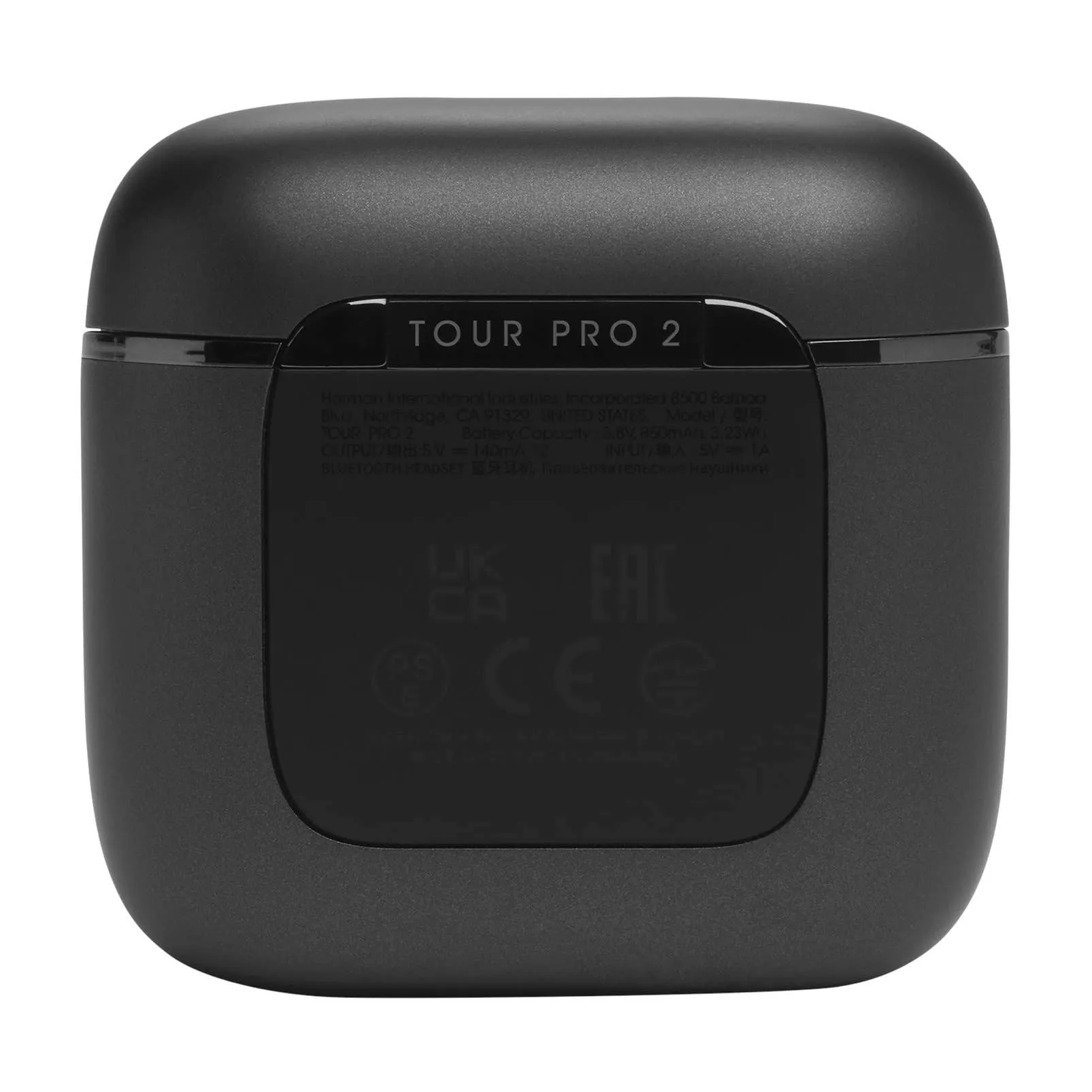 JBL Tour Pro 2 - True Wireless Noise Cancelling Earbuds with Smart Case - Black