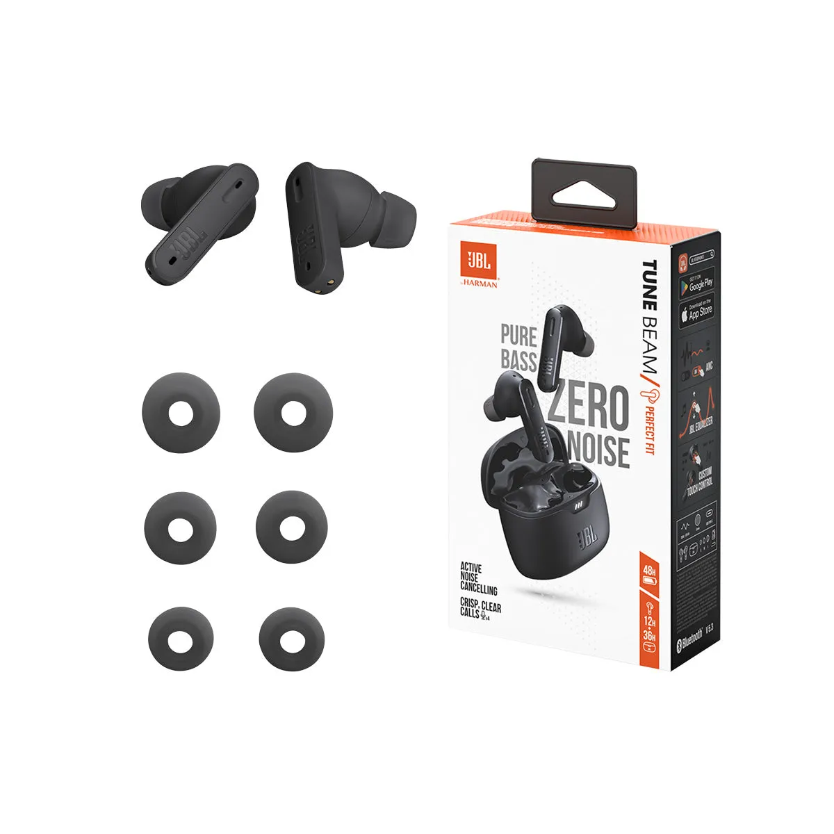 JBL Tune Beam True Wireless Noise Cancelling Earbuds