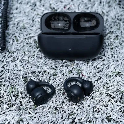 JLab Flex True Wireless Bluetooth Open-Ear Earbuds - Black