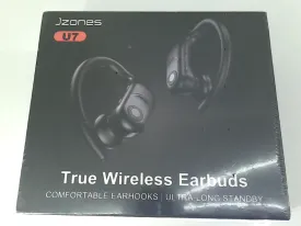 Jzones U7 True Wireless Earbuds with Comfortable Earhooks