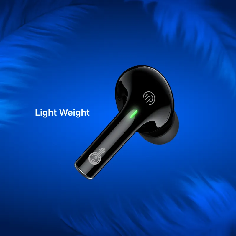 Kora Afroshots Wireless Earbuds with 8mm drivers, 30 Hours Playback, Type C Fast Charging