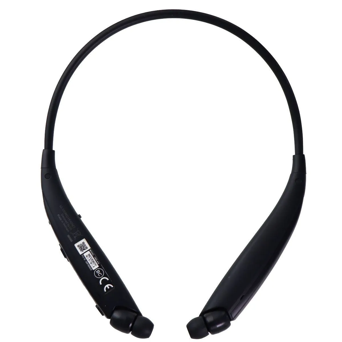 LG Tone Ultra A Bluetooth Wireless Stereo Neckband Earbuds (HBS-830) - Black