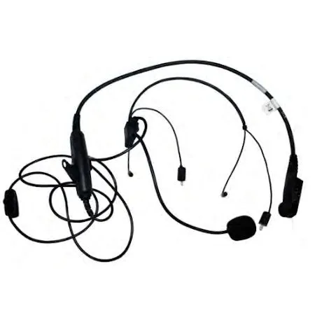 Lightweight BTH Dual In-Ear Headset, XL-AE2E for Harris XL-200P, XL-185P Series Radios