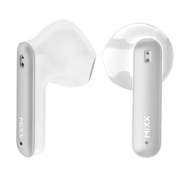 Mixx Streambuds Solo 2 True Wireless Earphones White | SBSO-02-WH-387