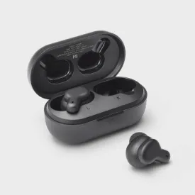 Open Box - Active Noise Canceling True Wireless Bluetooth Earbuds - heyday Black