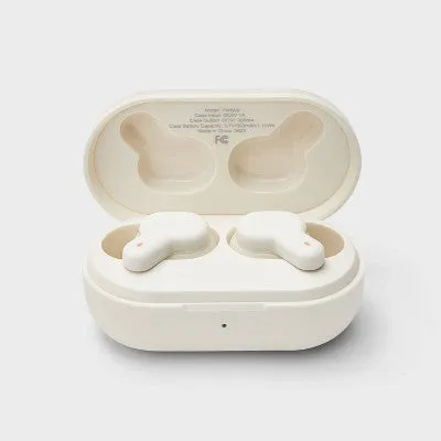 Open Box - Active Noise Canceling True Wireless Bluetooth Earbuds - Stone White