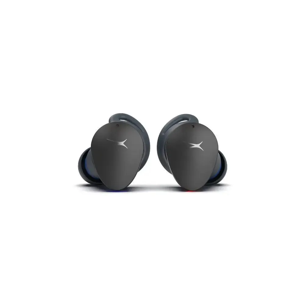 Open Box - Altec Lansing NanoBuds Sport True Wireless Bluetooth Earbuds - Gray