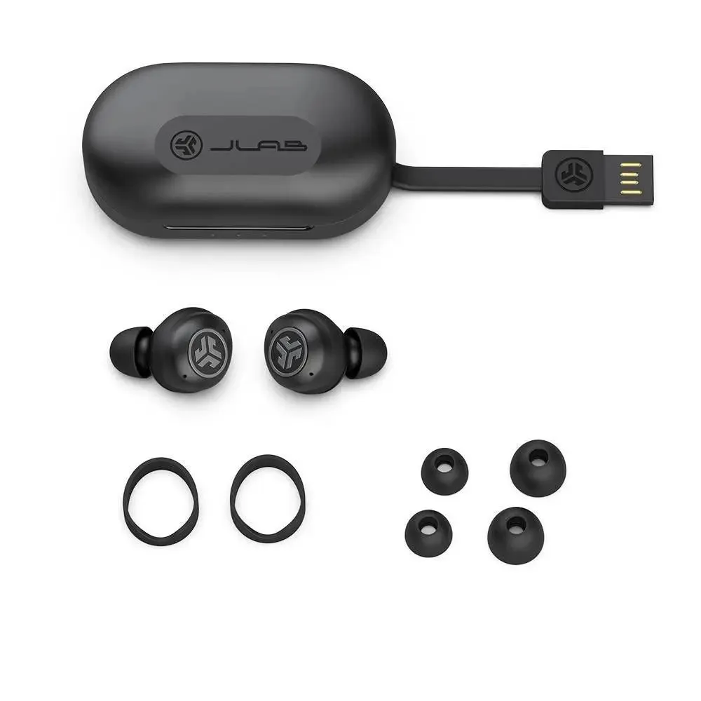 Open Box - JLab JBuds Air Pro True Wireless Bluetooth Headphones- Black