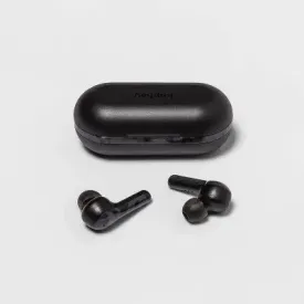 Open Box - True Wireless Bluetooth Earbuds - heyday Black Tort