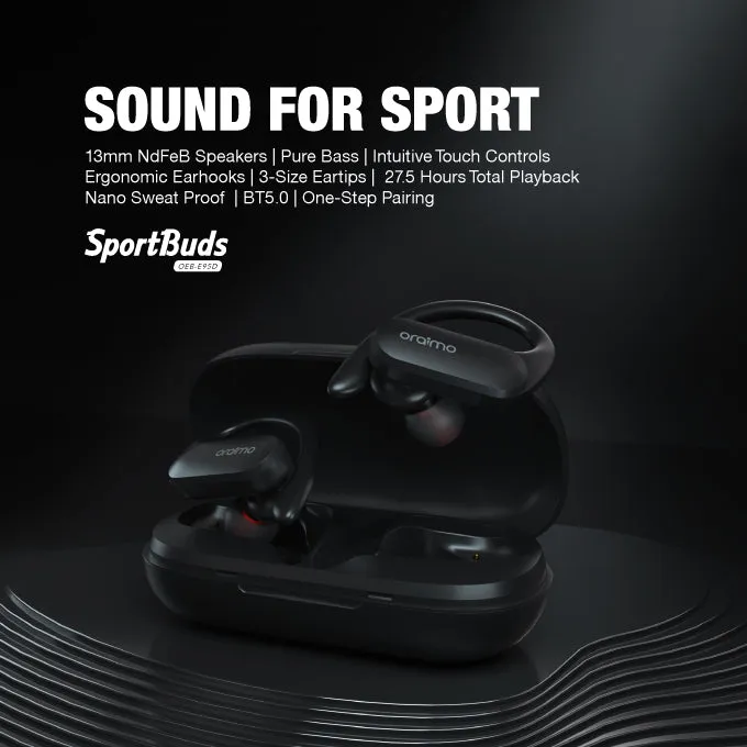 oraimo SportBuds True Wireless Sport Earbuds