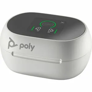 Poly Charging Case Poly Earbud - White