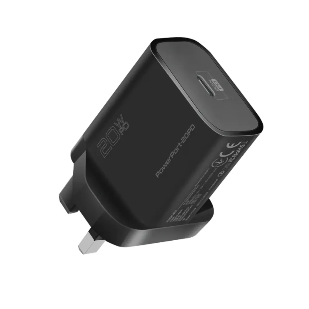 Promate 20W PD Fast Charging Adapter