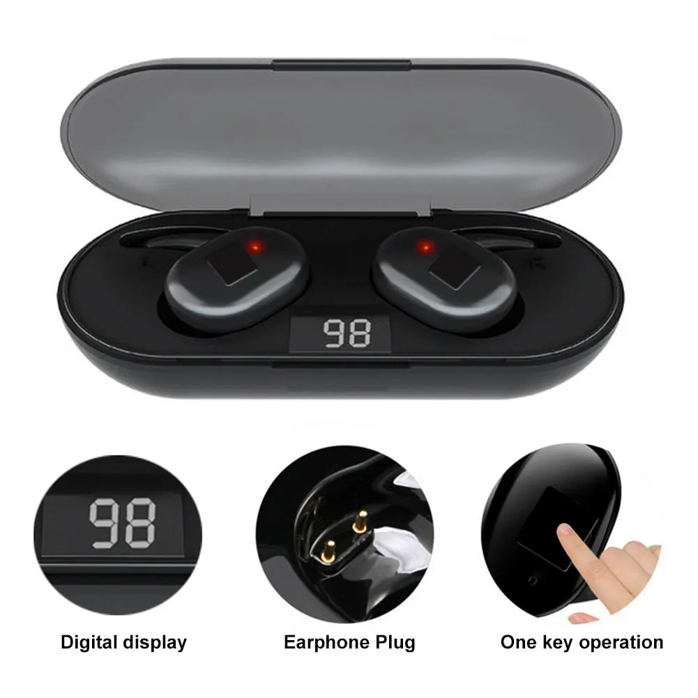 Q1 TWS Wireless Earphones (with Independent Earbuds)