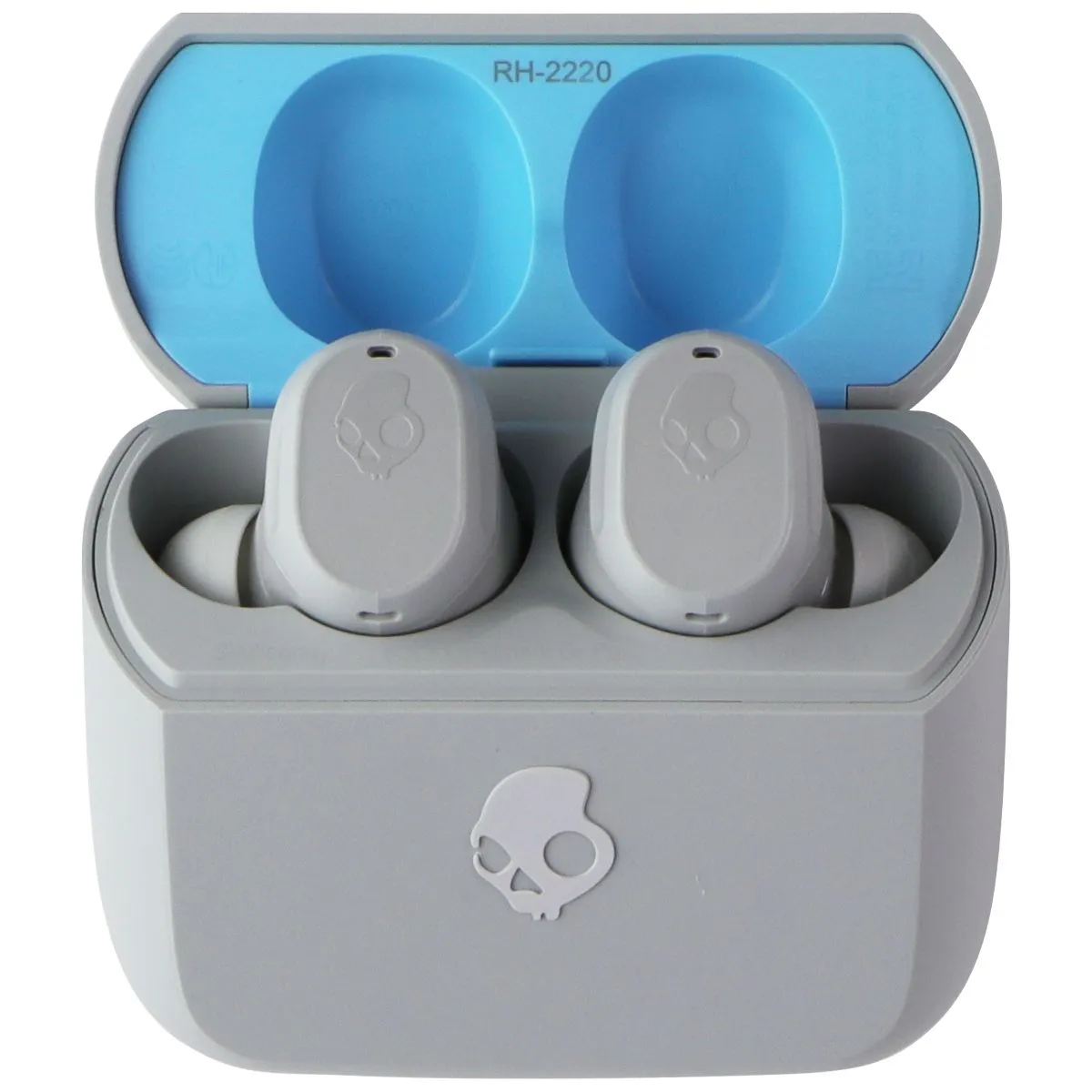 Skullcandy Mod In-Ear Wireless Earbuds (S2FYW) - Light Gray Blue