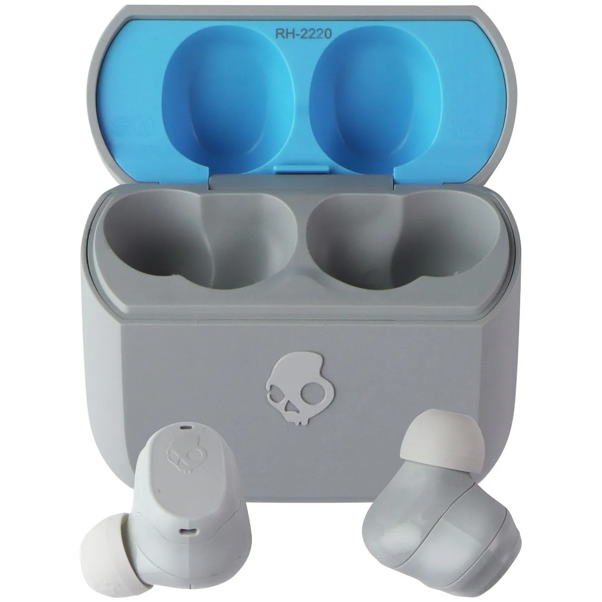 Skullcandy Mod In-Ear Wireless Earbuds (S2FYW) - Light Gray Blue