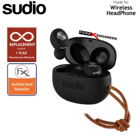 Sudio TOLV True Wireless Earbuds - Instant pairing - Black Color ( Barcode : 7350071389508 )