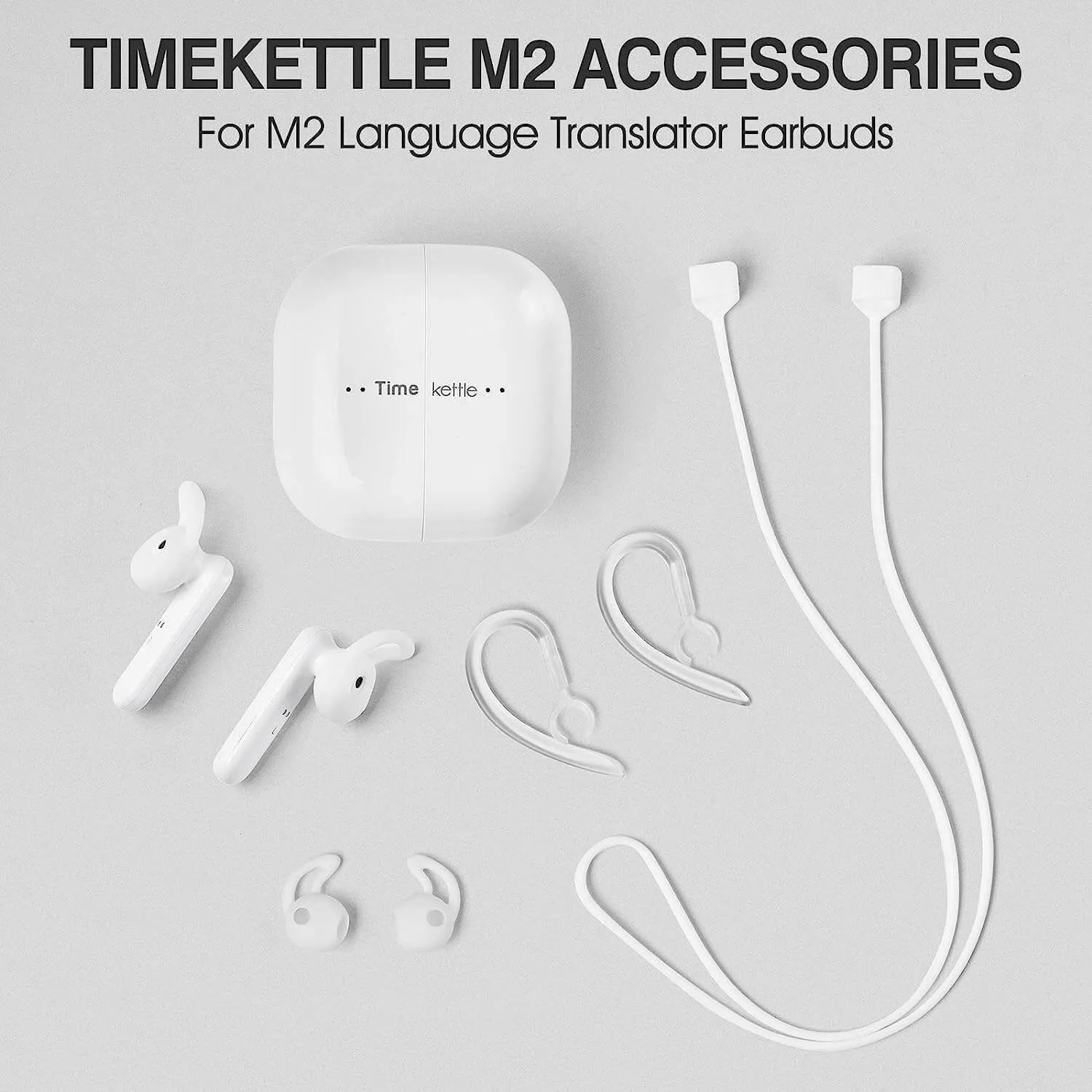 Timekettle Accessories for M2 Language Translator Earbuds