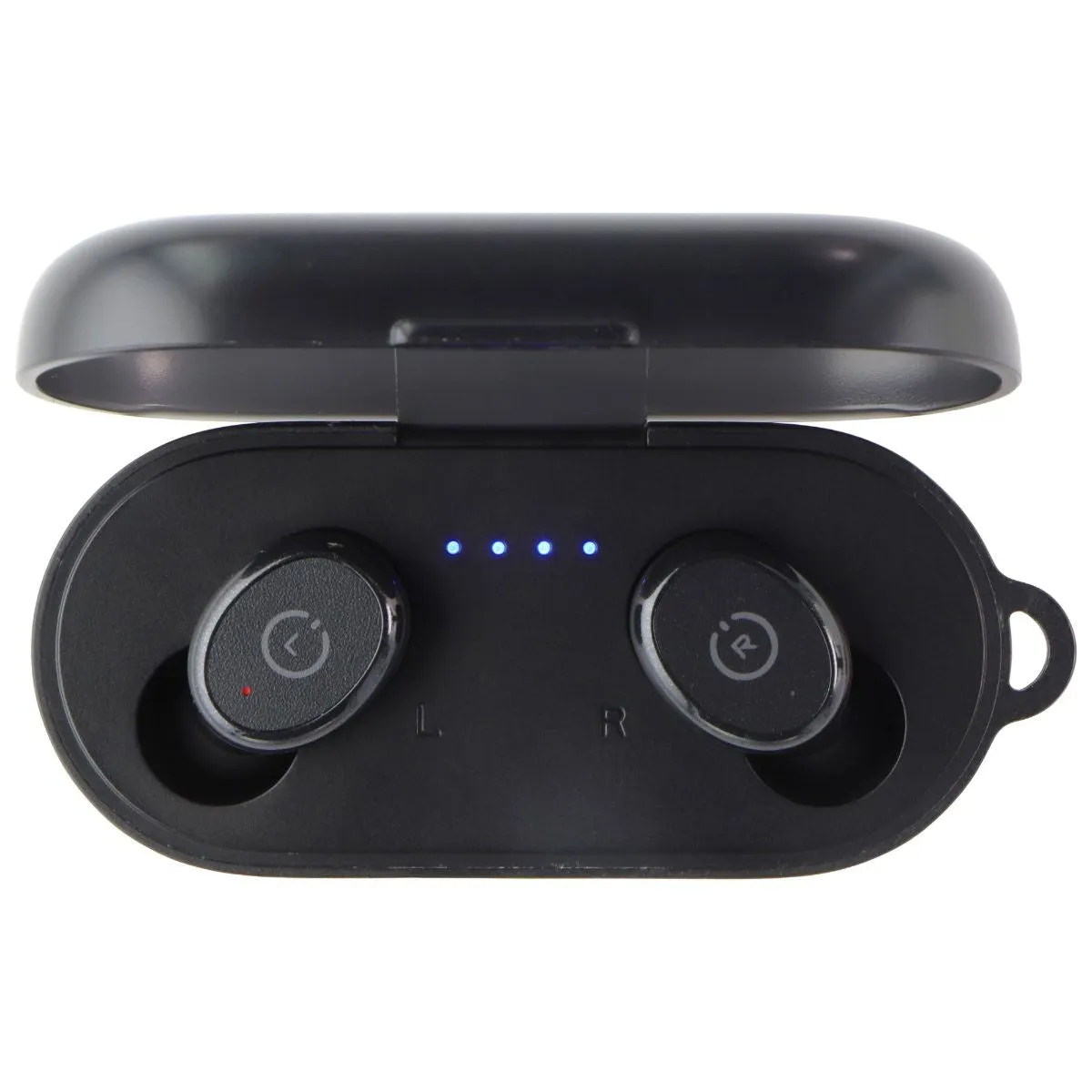 TOZO T10 Bluetooth Wireless Earbuds with Wireless Charging Case - Black