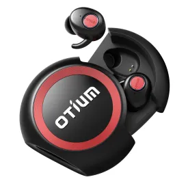 True Wireless Earbuds, Otium Soar TWS Bluetooth In-Ear Headphones with Charging Case/Built-in Mic/Deep Bass Sound/Sweat Proof for Running Sport, Business and Relaxation