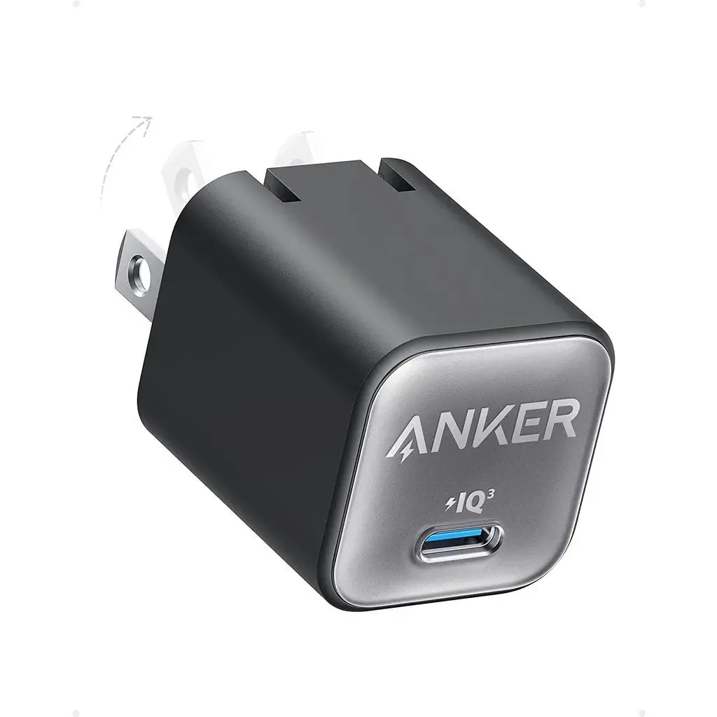 [US Plug, 2Pin] Anker Charger 511 Nano 3 30W USB C GaN Charger A2147