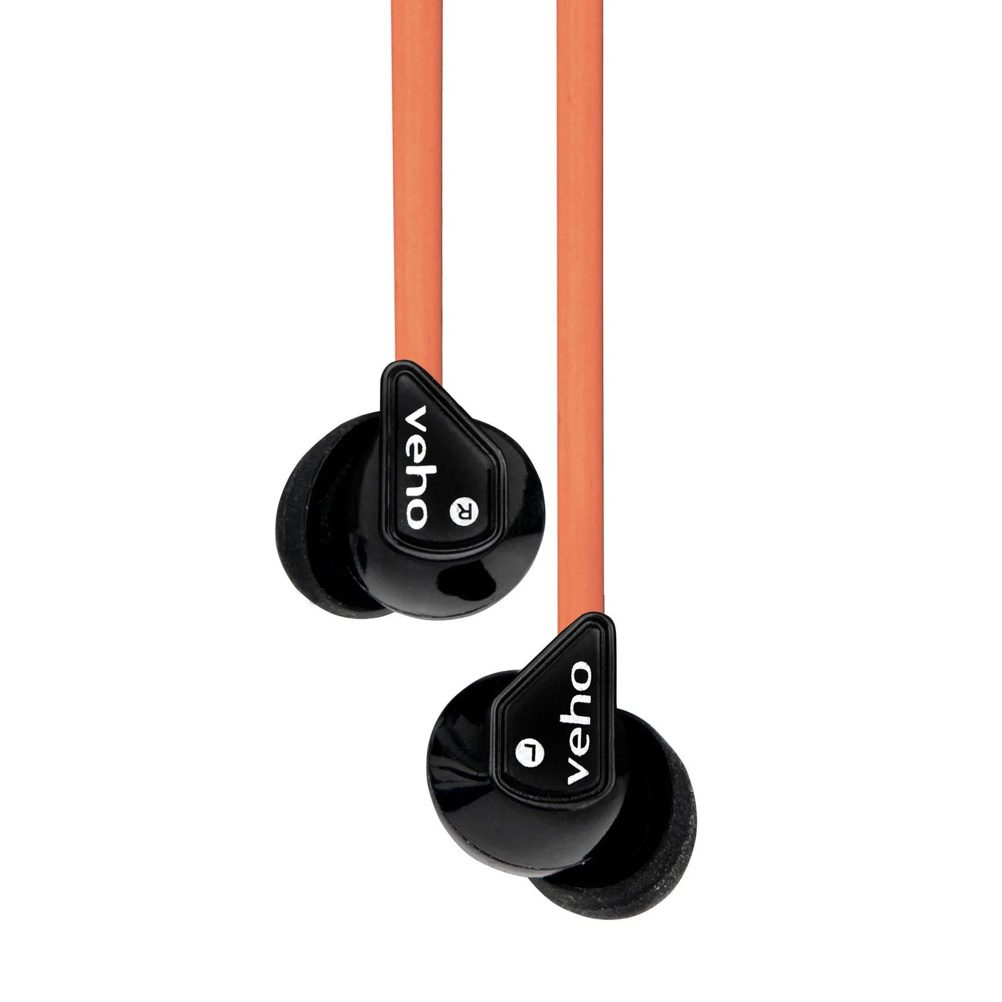 Veho 360 Z-1 Stereo Noise isolating Earphones with flex 'anti' tangle cord system