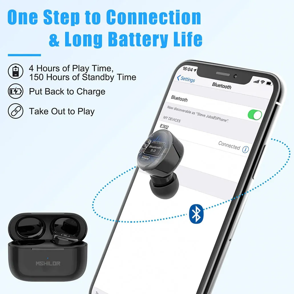 Wireless earbuds for android E302  Noise Cancelling Earbuds