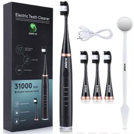 XMicro® Oral Care Electric Ultrasonic Toothbrush Waterproof Ultra Whitening USB