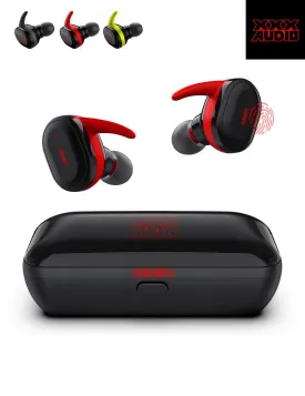 XXX-Audio True Wireless In-Ear Bluetooth Sports Earbuds [With Charging Case]